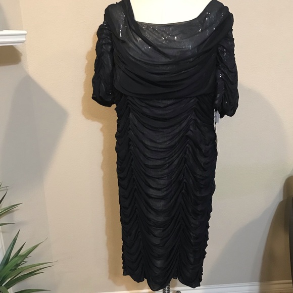 navy blue dress size 20